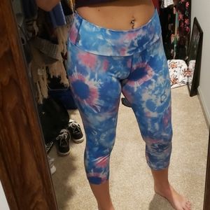 Cropped work out leggings